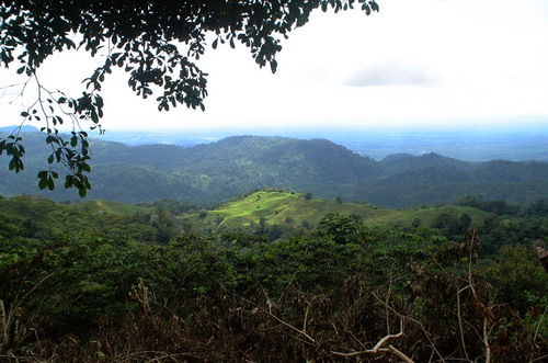 View toward Panama