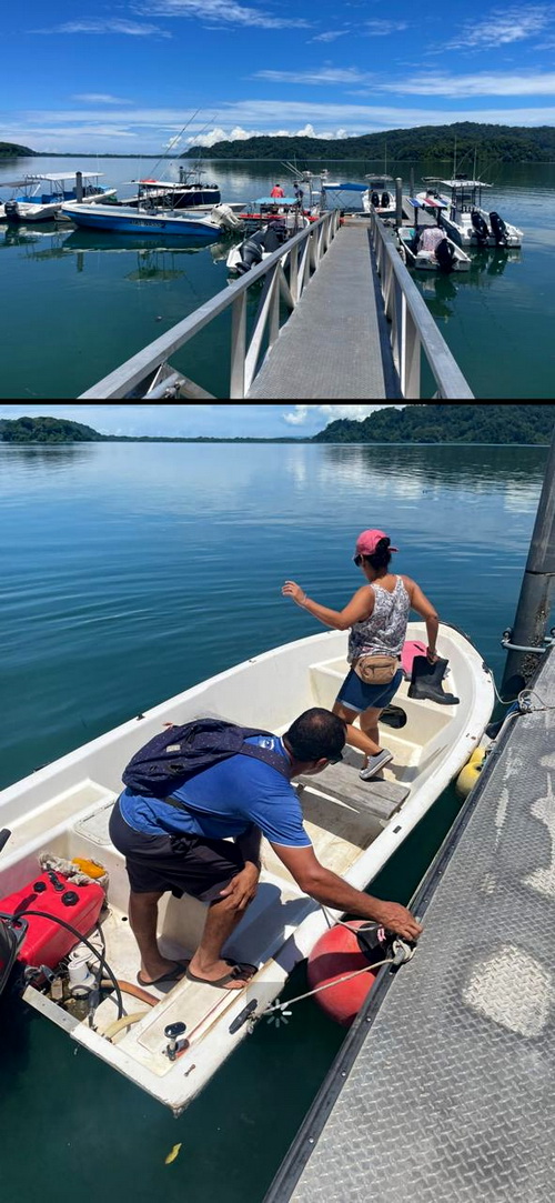 leaving marina from private slip